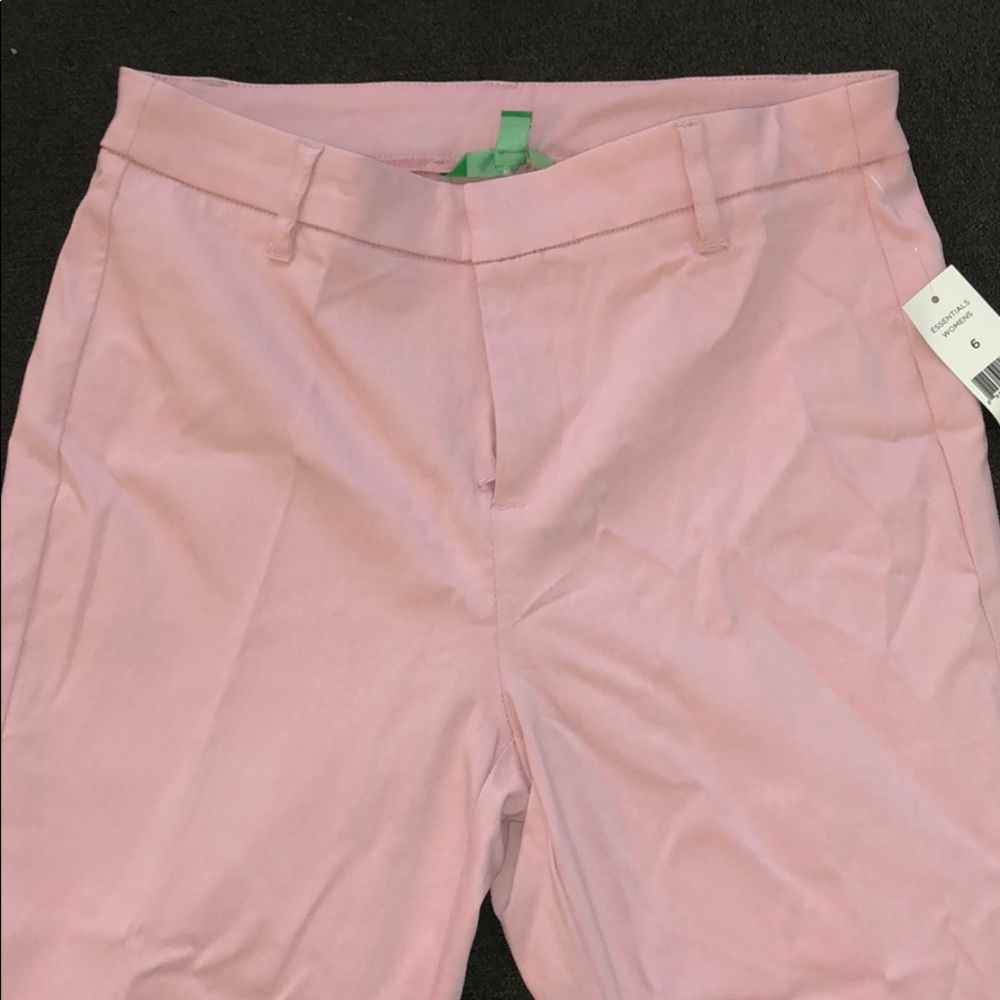 Pink dress pants